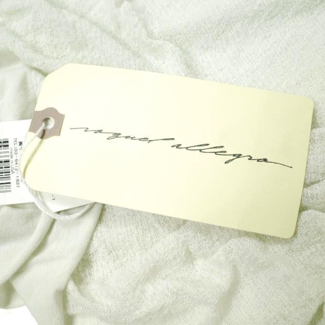 新品 Raquel Allegra ラクエル・アレグラ Y53-1517 SLEEVELESS COCOON コクーンカットソー 521090029-1719 0 Dirty White 定価39,600円 |  | 02