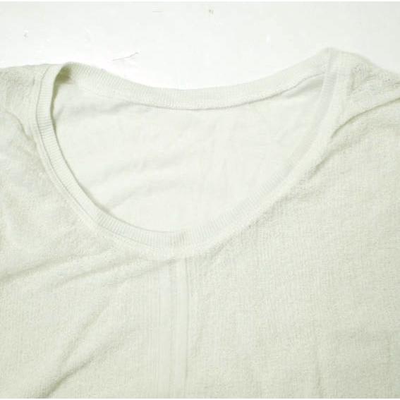 新品 Raquel Allegra ラクエル・アレグラ Y53-1517 SLEEVELESS COCOON コクーンカットソー 521090029-1719 0 Dirty White 定価39,600円 |  | 03