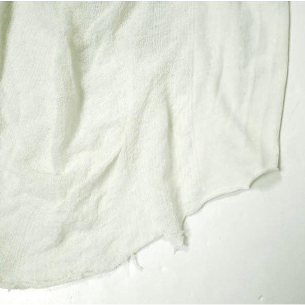 新品 Raquel Allegra ラクエル・アレグラ Y53-1517 SLEEVELESS COCOON コクーンカットソー 521090029-1719 0 Dirty White 定価39,600円 |  | 05