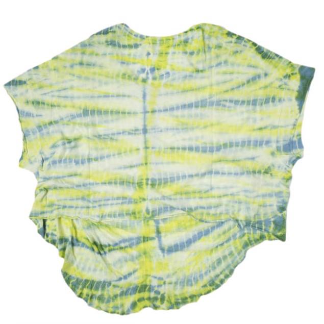 新品 Raquel Allegra ラクエル・アレグラ Y53-1517TD SLEEVELESS COCOON TD タイダイ染めコクーンカットソー 0 BLUELEMON 定価46,200円 |  | 01