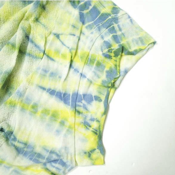 新品 Raquel Allegra ラクエル・アレグラ Y53-1517TD SLEEVELESS COCOON TD タイダイ染めコクーンカットソー 0 BLUELEMON 定価46,200円 |  | 04