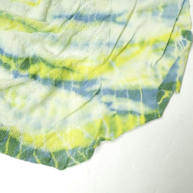 新品 Raquel Allegra ラクエル・アレグラ Y53-1517TD SLEEVELESS COCOON TD タイダイ染めコクーンカットソー 0 BLUELEMON 定価46,200円 |  | 06