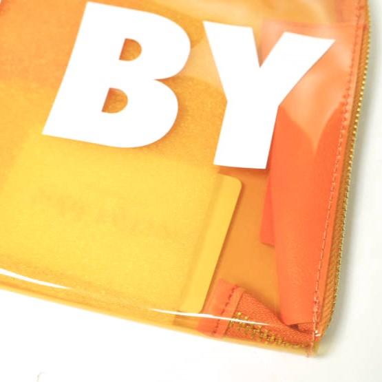 新品 SEE BY CHLOE シーバイクロエ PVC CLUTCH BAG ポリ塩化ビニールクリアクラッチバッグ チャーム付き 19UP822509 Orange カバン g12788 |  | 04