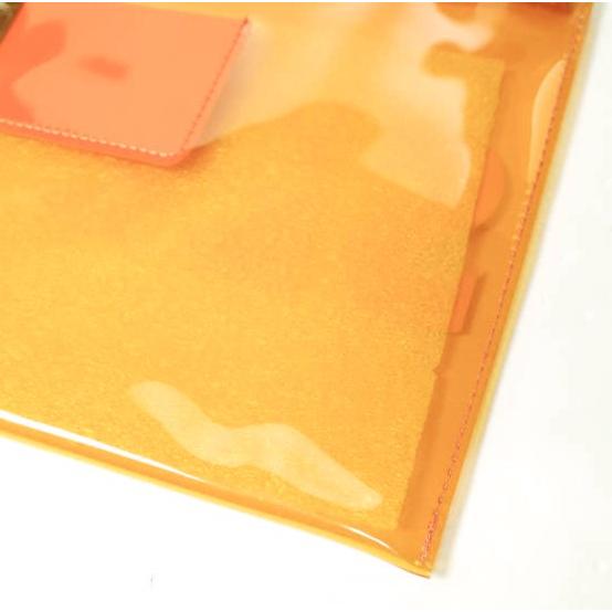 新品 SEE BY CHLOE シーバイクロエ PVC CLUTCH BAG ポリ塩化ビニールクリアクラッチバッグ チャーム付き 19UP822509 Orange カバン g12788 |  | 05