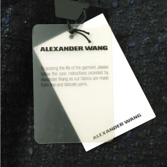 新品 T by ALEXANDER WANG アレキサンダーワン レザーポケット ブークレニットカーゴパンツ 403714F13 XS Indigo/Black 定価71,400円 リブ |  | 02