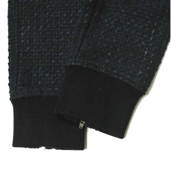 新品 T by ALEXANDER WANG アレキサンダーワン レザーポケット ブークレニットカーゴパンツ 403714F13 XS Indigo/Black 定価71,400円 リブ |  | 08