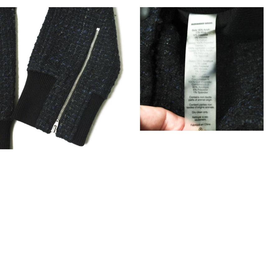 新品 T by ALEXANDER WANG アレキサンダーワン レザーポケット ブークレニットカーゴパンツ 403714F13 XS Indigo/Black 定価71,400円 リブ |  | 09