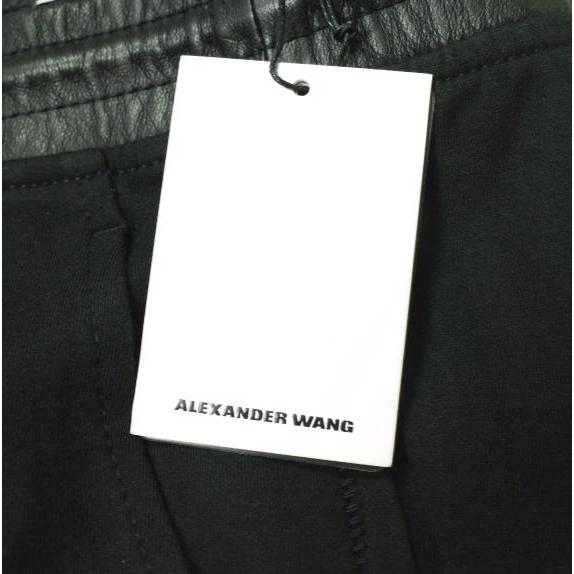 新品 T by ALEXANDER WANG アレキサンダーワン ウエストレザー イージーショートパンツ 401806P14 XS Black 定価29,700円 ショーツ g12808 |  | 02