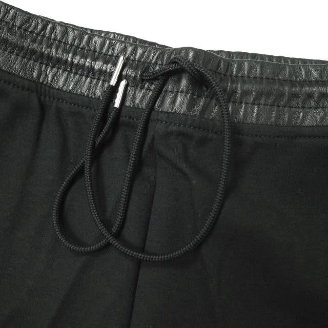新品 T by ALEXANDER WANG アレキサンダーワン ウエストレザー イージーショートパンツ 401806P14 XS Black 定価29,700円 ショーツ g12808 |  | 05