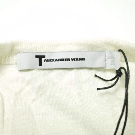 新品 T by ALEXANDER WANG ティーバイアレキサンダーワン レーヨンシルク タンクトップ 400101C XS IVORY 定価11,000円 トップス g12809 |  | 03