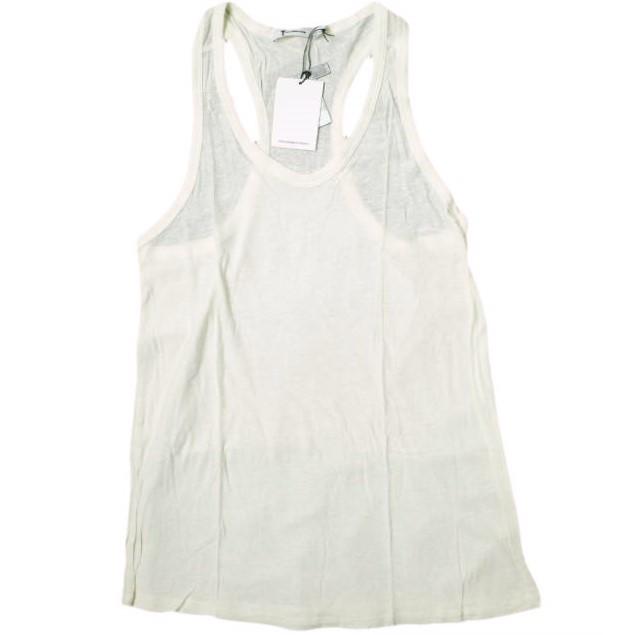 新品 T by ALEXANDER WANG ティーバイアレキサンダーワン レーヨンシルク タンクトップ 400101C XS IVORY 定価11,000円 トップス g12810 | 