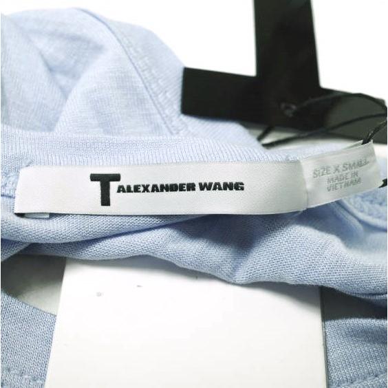新品 T by ALEXANDER WANG ティーバイアレキサンダーワン ノースリーブレーヨンマキシワンピース 400402S15 XS ブルー 定価18,700円 g12812 |  | 03