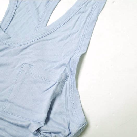 新品 T by ALEXANDER WANG ティーバイアレキサンダーワン ノースリーブレーヨンマキシワンピース 400402S15 XS ブルー 定価18,700円 g12812 |  | 05