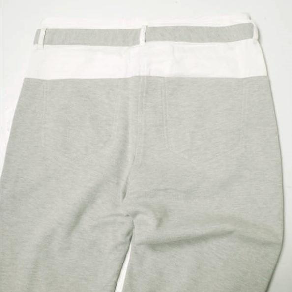 T by ALEXANDER WANG ティーバイアレキサンダーワン コンビネーションスリムパンツ 401702P12 XS LIGHT HEATHER GREY 定価27,500円 g12813 |  | 06