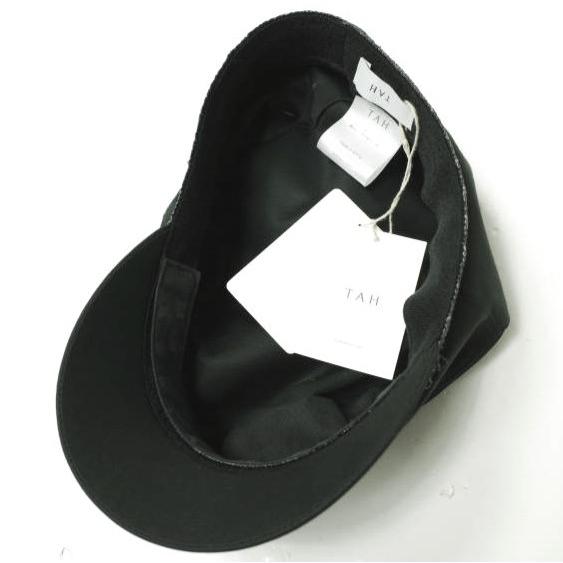 新品 TAH タア 20SS marin casquette マリンキャスケット CP-20SS12 Free BLACK 帽子 g12818 |  | 07