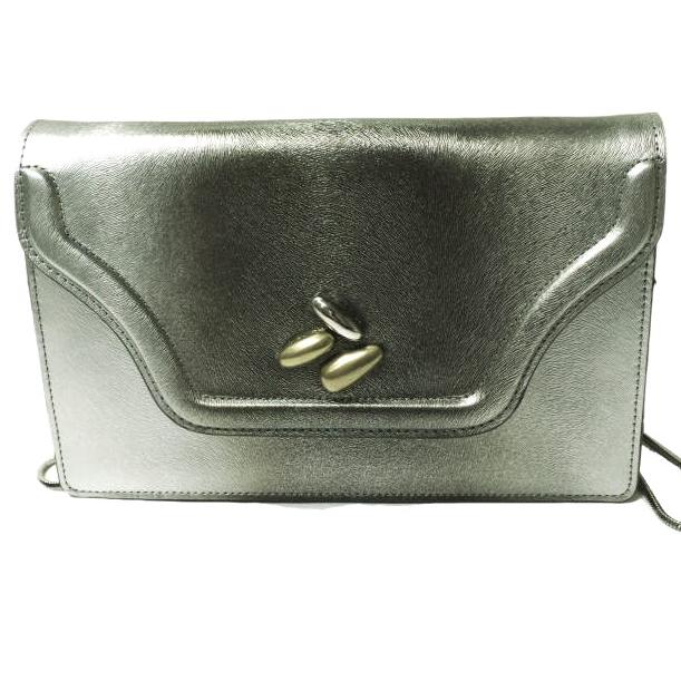 新品 TOFF＆LOADSTONE トフ＆ロードストーン ブラスパーティー メタリックミンク型押しレザー ショルダーバッグ TL5920 定価44,000円 |  | 01