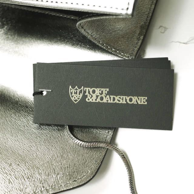 新品 TOFF＆LOADSTONE トフ＆ロードストーン ブラスパーティー メタリックミンク型押しレザー ショルダーバッグ TL5920 定価44,000円 |  | 03