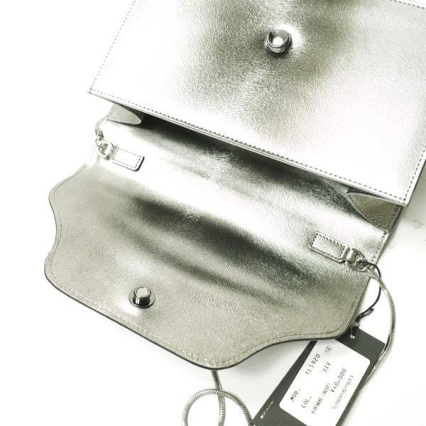 新品 TOFF＆LOADSTONE トフ＆ロードストーン ブラスパーティー メタリックミンク型押しレザー ショルダーバッグ TL5920 定価44,000円 |  | 08