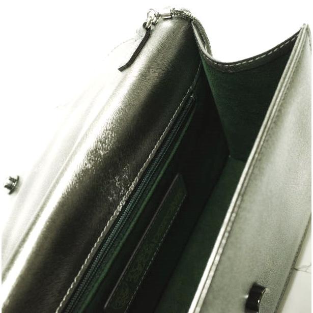 新品 TOFF＆LOADSTONE トフ＆ロードストーン ブラスパーティー メタリックミンク型押しレザー ショルダーバッグ TL5920 定価44,000円 |  | 09