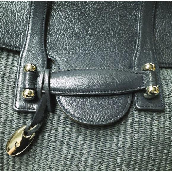 新品 TOFF＆LOADSTONE トフ＆ロードストーン Hybrid Basket Mat アバカxレザー ネイキッドトート型カゴバッグ TL-5020 GRAY 定価42,900円 |  | 05