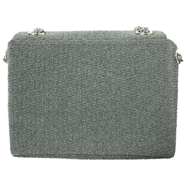 新品 TOFF＆LOADSTONE トフ＆ロードストーン ニット×リザード型押しレザー チェーンショルダーバッグ TL-5110 GRAY 定価31,900円 カバン |  | 02