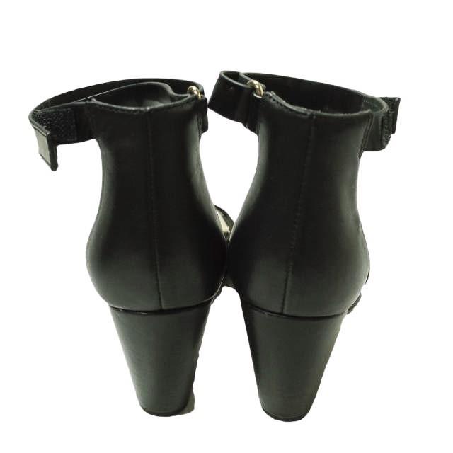 新品 UNITED NUDE ユナイテッドヌード Bella II アンクルストラップ ウエッジソールレザーサンダル 36(23-23.5cm) BLACK/GOLD UN g12829 |  | 03