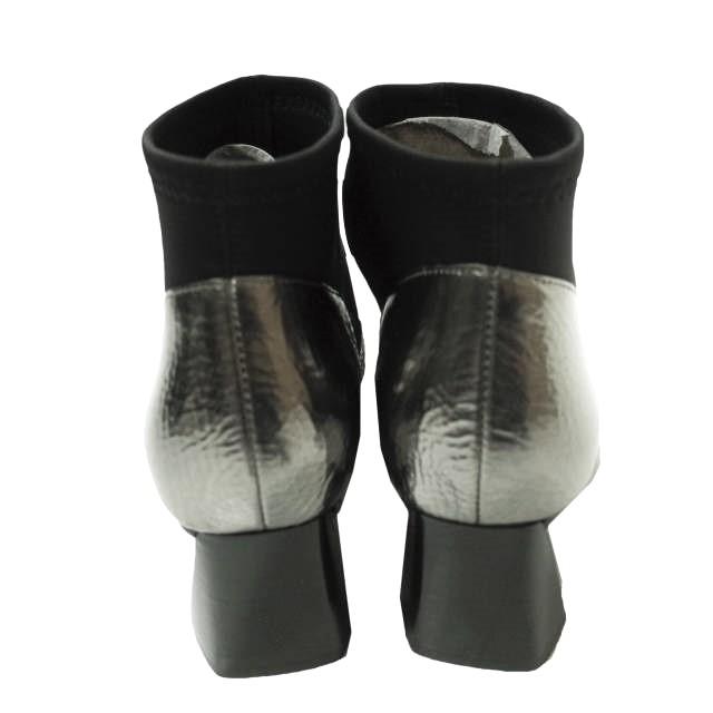 新品 UNITED NUDE ユナイテッドヌード Zink Vita Bootie Mid ネオプレンコンビブーティ 37(23.5-24cm) GUN METAL UN ブーツ g12830 |  | 03