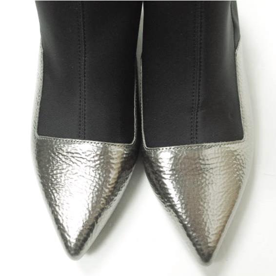 新品 UNITED NUDE ユナイテッドヌード Zink Vita Bootie Mid ネオプレンコンビブーティ 35(22.5cm) GUN METAL UN ブーツ シューズ g12831 |  | 04