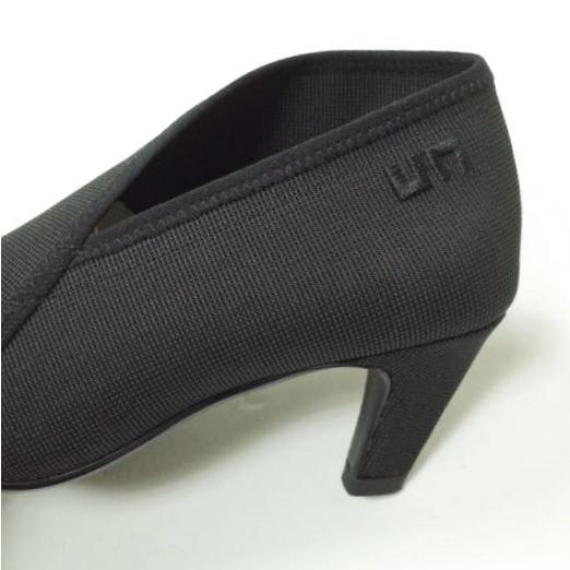 新品 UNITED NUDE ユナイテッドヌード Fold Lite Mid Vカットヒールパンプス 37(23.5-24cm) Black UN ショートブーツ シューズ g12834 |  | 06