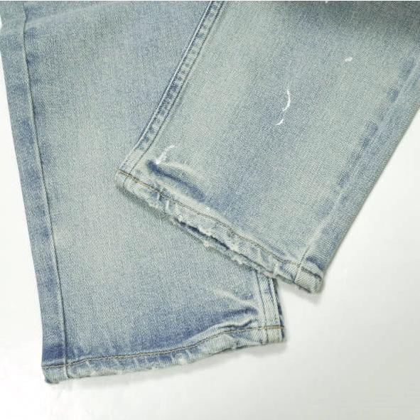 新品 upper hights アッパーハイツ 日本製 THE STEADY クラッシュ＆ペイント加工 ストレッチデニムパンツ 185009-53 26 ジーンズ g12844 |  | 08