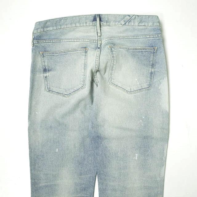 新品 upper hights アッパーハイツ 日本製 THE STEADY クラッシュ＆ペイント加工 ストレッチデニムパンツ 185009-53 24 ジーンズ g12845 |  | 07