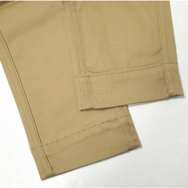 新品 upper hights アッパーハイツ 日本製 THE STELLA - ARMY ハイライズベイカーパンツ 366A219 21 GOLD BEIGE ストレッチ g12850 |  | 06