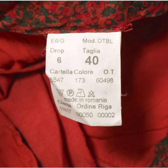 新品 VIGANO ヴィガーノ GARDA 5547 リネンタックショーツ 40 レッド ショートパンツ 定価28,600円 ボトムス g12851 |  | 07