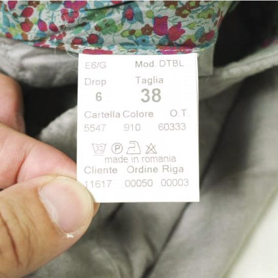 新品 VIGANO ヴィガーノ GARDA 5547 リネンタックショーツ 38 グレー ショートパンツ 定価28,600円 ボトムス g12852 |  | 07