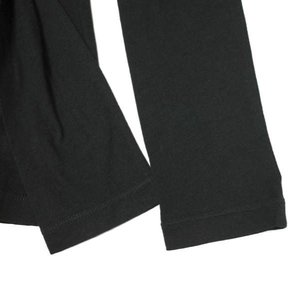 新品 white label by noblesse oblige 日本製 ソリッドUネックカットソー OB08001 2 BLACK 長袖 Tシャツ 定価6,930円 トップス g12862 |  | 05