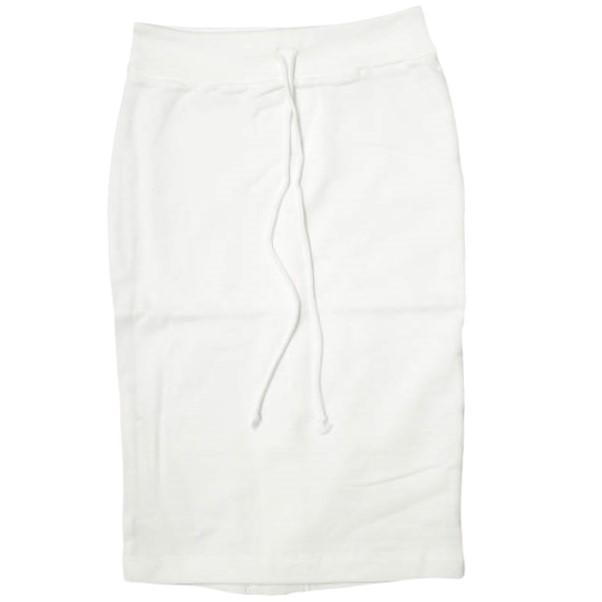 新品 white label by noblesse oblige 日本製 裏毛スウェットタイトスカート OB-08006 Free OFF WHITE 定価12,100円 イージー g12872 | 