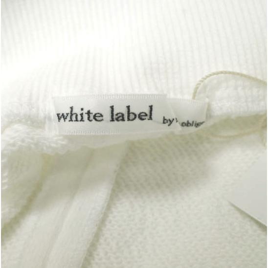 新品 white label by noblesse oblige 日本製 裏毛スウェットタイトスカート OB-08006 Free OFF WHITE 定価12,100円 イージー g12872 |  | 02