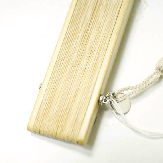 新品 LaLa Senorita ララ セニョリータ 透かし柄 扇子 SNA-S1235 Natural 和 団扇 定価7,700円 Kaos 角 香織 g12879 |  | 05