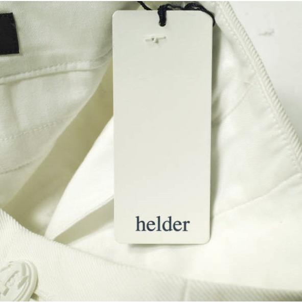 新品 helder エルデール 日本製 Sailor Pants コットンギャバジン マリンパンツ 162-04140 38 WHITE セイラー 定価35,200円 g12883 |  | 02