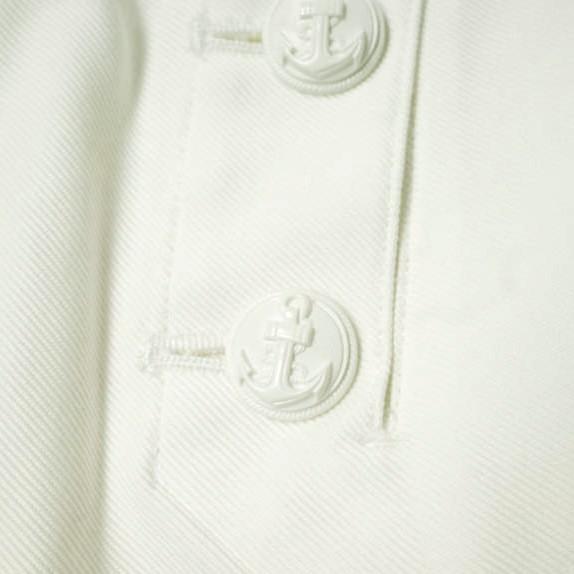 新品 helder エルデール 日本製 Sailor Pants コットンギャバジン マリンパンツ 162-04140 38 WHITE セイラー 定価35,200円 g12883 |  | 05