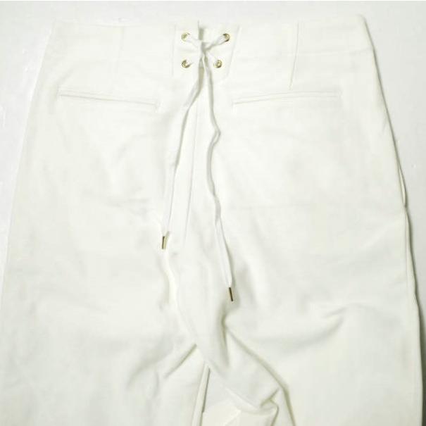 新品 helder エルデール 日本製 Sailor Pants コットンギャバジン マリンパンツ 162-04140 38 WHITE セイラー 定価35,200円 g12883 |  | 06
