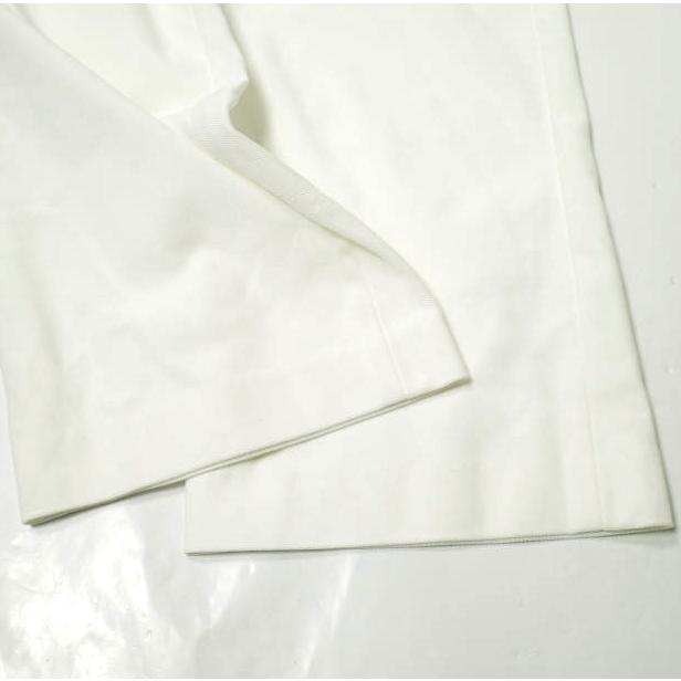 新品 helder エルデール 日本製 Sailor Pants コットンギャバジン マリンパンツ 162-04140 38 WHITE セイラー 定価35,200円 g12883 |  | 07