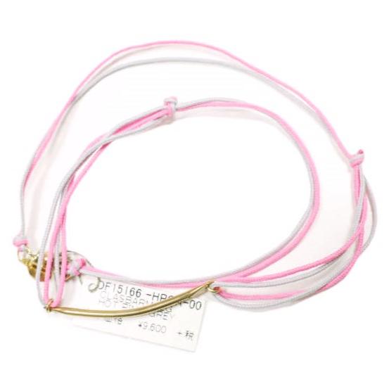 新品 Dafne ダフネ アメリカ製 CLASBARMULG ブレスレット DF15166 HOT PINK/GREY 定価10,560円 アクセサリー g12890 | 