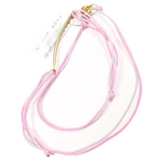 新品 Dafne ダフネ アメリカ製 CLASBARMULG ブレスレット DF15166 HOT PINK/GREY 定価10,560円 アクセサリー g12890 |  | 01