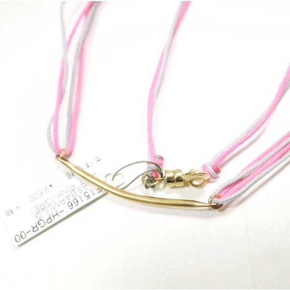 新品 Dafne ダフネ アメリカ製 CLASBARMULG ブレスレット DF15166 HOT PINK/GREY 定価10,560円 アクセサリー g12890 |  | 05