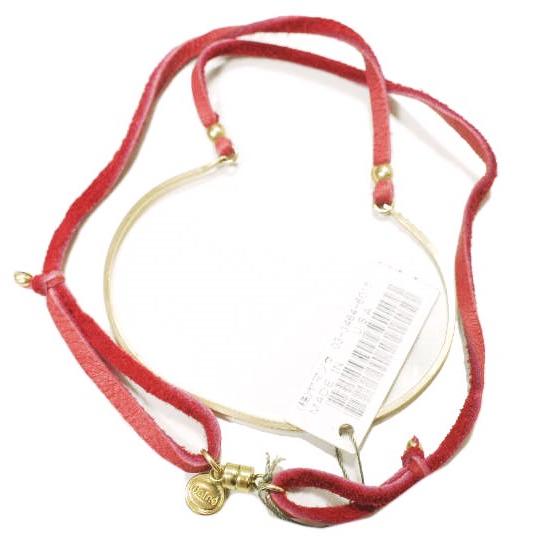 新品 Dafne ダフネ アメリカ製 DESBARDEERG コンビブレスレット DF15174 RED 定価13,200円 バングル アクセサリー g12891 | 