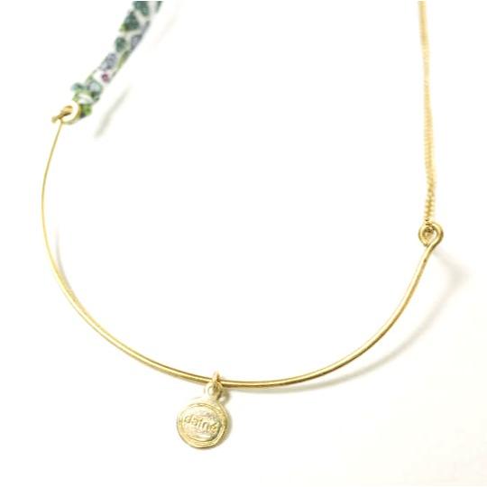 新品 Dafne ダフネ アメリカ製 ARCHFAB コンビブレスレット DF15117 GREEN FLOWER 定価10,560円 バングル アクセサリー g12893 |  | 05