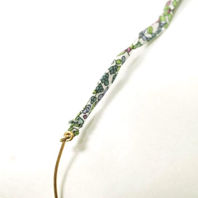 新品 Dafne ダフネ アメリカ製 ARCHFAB コンビブレスレット DF15117 GREEN FLOWER 定価10,560円 バングル アクセサリー g12893 |  | 07