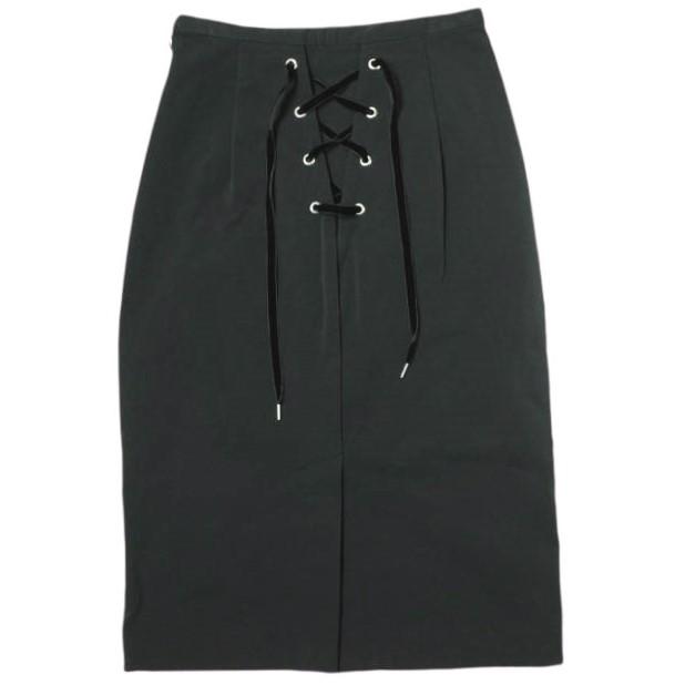 新品 JCML ジェイシーエムエル BACK LACE UP TIGHT SKIRT バックレースアップタイトスカート JCML18S027 36 BLACK チノ CINOH 定価20,900円 |  | 01