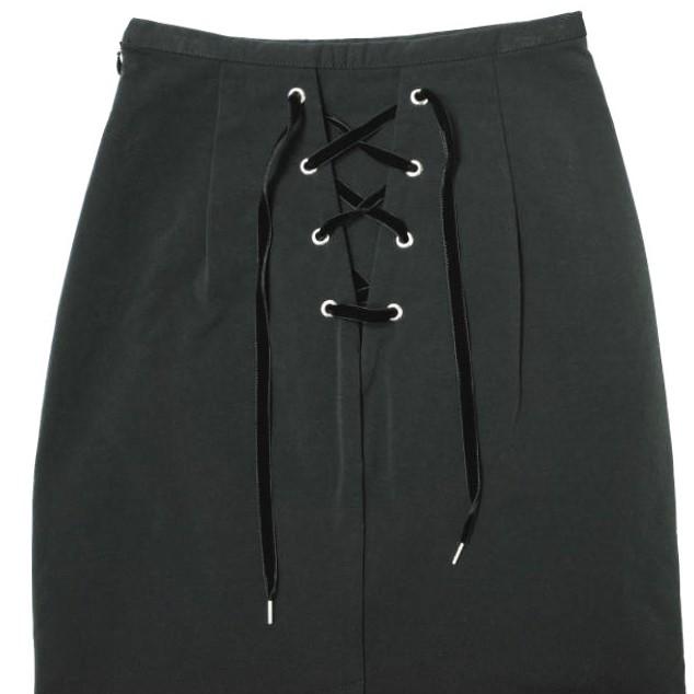 新品 JCML ジェイシーエムエル BACK LACE UP TIGHT SKIRT バックレースアップタイトスカート JCML18S027 36 BLACK チノ CINOH 定価20,900円 |  | 05